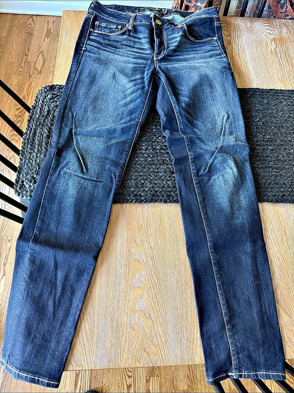 AE / American Eagle AE AEO Denim jeans Straight Leg Jeans Blue Size 10